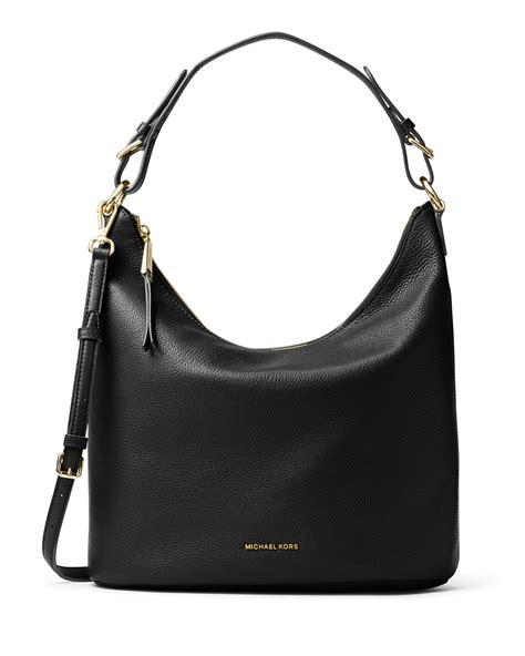 michael kors lupita hobo|MICHAEL Michael Kors Lupita Large Leather Hobo .